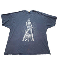 Load image into Gallery viewer, VTG Sugar Skull Pit Bull Shirt Adult 3XL Black Paisley Pinup Grunge Skulls Mens