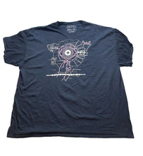 Load image into Gallery viewer, Black Mirror Shirt Adult 4XL Black Eye Ball Loot Crate Grunge Streetwear Mens