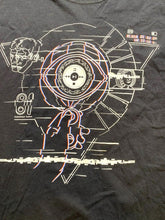 Load image into Gallery viewer, Black Mirror Shirt Adult 4XL Black Eye Ball Loot Crate Grunge Streetwear Mens