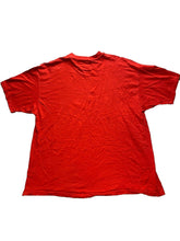 Load image into Gallery viewer, VTG KFC Shirt Adult 2XL 2X Red To The North Pole Snowflakes Penguins 90s Mens