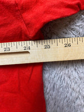 Load image into Gallery viewer, VTG KFC Shirt Adult 2XL 2X Red To The North Pole Snowflakes Penguins 90s Mens