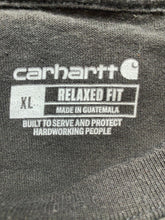 Load image into Gallery viewer, Carhartt Shirt Adult Extra Large Black Relaxed Fit Workwear Utility Pocket Mens