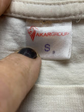 Load image into Gallery viewer, American Aviator Shirt Adult Small Ivory ABNATOP Transcontinental Flight Mens