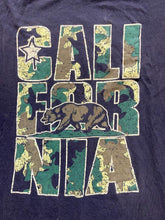 Load image into Gallery viewer, California Republic Shirt Adult Extra Large Black Bear Camo Streetwear Mens