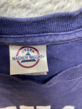 Load image into Gallery viewer, Texas Shirt Adult Extra Large Navy Spellout Crewneck Streetwear Sportswear Mens