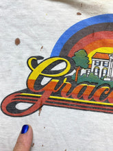 Load image into Gallery viewer, VTG Graceland Shirt Womens Medium Raglan Mansion Elvis Presley Memphis TN 80s