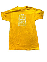 Load image into Gallery viewer, VTG Golden Memories Shirt Womens Small Goldenrod Single Stitch 20th Reunion 80s