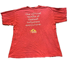 Load image into Gallery viewer, VTG Mission Foods Tortillas Shirt Adult Extra Large Red Football Tailgaters Mens