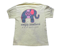 Load image into Gallery viewer, Vintage Simply Southern Shirt Adult Medium Elephant Preppy Short Sleeve Mens