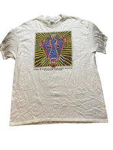Load image into Gallery viewer, VTG The Mighty Texas Dog Walk Austin Shirt Adult Extra Large Art White 90s Mens
