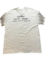 Load image into Gallery viewer, VTG The Mighty Texas Dog Walk Austin Shirt Adult Extra Large Art White 90s Mens