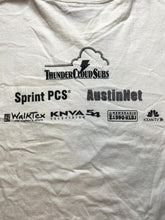 Load image into Gallery viewer, VTG The Mighty Texas Dog Walk Austin Shirt Adult Extra Large Art White 90s Mens