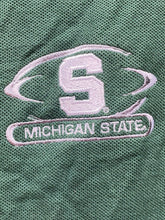 Load image into Gallery viewer, Michigan State Shirt Adult 2XL XXL Forest Green Spartans Active Polo Mens NWT