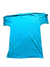 Load image into Gallery viewer, VTG Nassau Bahamas Shirt Womens Medium Single Stitch Sailboat Bird Blue 80s