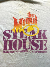 Load image into Gallery viewer, VTG The Mogul Steak House Shirt Adult Medium Single Stitch 70s 80s Blue Mens