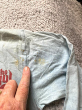 Load image into Gallery viewer, VTG The Mogul Steak House Shirt Adult Medium Single Stitch 70s 80s Blue Mens