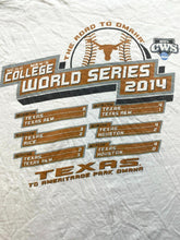 Load image into Gallery viewer, Texas Longhorns Shirt Adult Large NCAA College World Series 2014 Baseball Mens