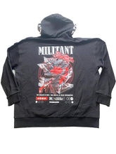 Load image into Gallery viewer, Militant Mentality Sweatshirt Adult 2XL Black Zip Up Hoodie Money Power Mens NWT
