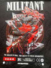 Load image into Gallery viewer, Militant Mentality Sweatshirt Adult 2XL Black Zip Up Hoodie Money Power Mens NWT