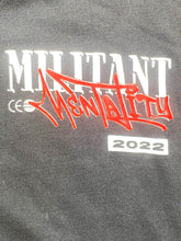 Load image into Gallery viewer, Militant Mentality Sweatshirt Adult 2XL Black Zip Up Hoodie Money Power Mens NWT