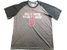 Load image into Gallery viewer, NC State Shirt Adult Extra Large Wolfpack Adidas Climalite Ultimate Raglan Mens