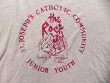 Load image into Gallery viewer, VTG St Joseph Catholic Community Shirt Adult Medium Single Stitch Rock 80s Mens