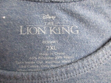 Load image into Gallery viewer, The Lion King Shirt Womens 2XL XXL Mufasa Disney Short Sleeve Streetwear Ladies