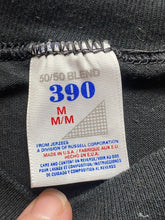 Load image into Gallery viewer, VTG SEPT 11th Shirt Adult Medium Black Statue Of Liberty American Flag Y2K Mens