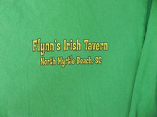 Load image into Gallery viewer, VTG St. Patrick's Shirt Adult Medium Flynn's Irish Tavern St Patty's Day Mens