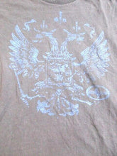 Load image into Gallery viewer, Byzantine Eagle Shirt Adult Large Black Double Headed Bird Scion Streetwear Mens