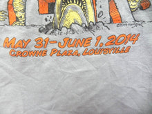 Load image into Gallery viewer, Wonderfest Monster Shirt Adult 2XL 25 Years Dracula Jaws Louisville Sci-Fi Mens