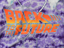 Load image into Gallery viewer, Back to the Future Shirt Womens Medium Universal Studios AOP Tie Dye Ladies