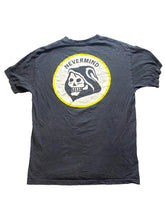 Load image into Gallery viewer, Crawling Death Shirt Adult Large Black Nevermind Skull Grim Reaper Gothic Mens