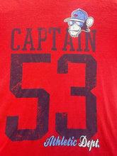 Load image into Gallery viewer, Captain Monkey Shirt Adult Small Gorilla Head #53 Athletic Department Mens