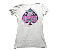 Load image into Gallery viewer, Biketoberfest Shirt Womens Large Daytona Beach Florida USA 2018 Spades Ladies