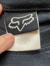 Load image into Gallery viewer, FOX Racing Shirt Adult Large Black Perforated Sports Skater Motocross Y2K Mens