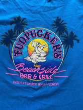 Load image into Gallery viewer, VTG Fudpuckers Shirt Adult Large Beach Side Bar and Grill Single Stitch 80s Mens