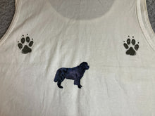 Load image into Gallery viewer, VTG Dog Shirt Adult Extra Large Y2K Walks All Over Me Newfoundland Tank Paws Men