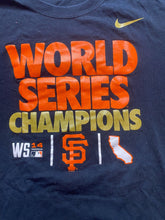 Load image into Gallery viewer, San Francisco Giants Shirt Adult 2XL Nike World Series Champs MLB Baseball Mens