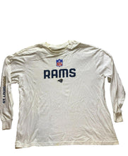 Load image into Gallery viewer, St. Louis Rams Shirt Adult Medium Ivory Reebok LA NFL Football Sportswear Mens