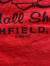 Load image into Gallery viewer, Harley Davidson Shirt Womens Large Red Angel Wings Motorcycle Biker Smithfield