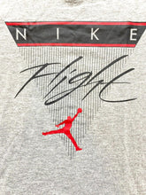Load image into Gallery viewer, Nike Air Jordan Shirt Youth Large Gray Flight Jumpman Logo MJ Basketball Boys