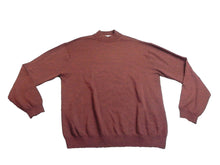 Load image into Gallery viewer, Pronto Uomo Sweater Adult Large Burgundy Merino Wool Outerwear Pullover Mens