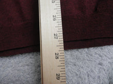 Load image into Gallery viewer, Pronto Uomo Sweater Adult Large Burgundy Merino Wool Outerwear Pullover Mens