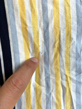 Load image into Gallery viewer, Tommy Hilfiger Shirt Adult Extra Large Yellow Black Striped Casual Golf Polo Men