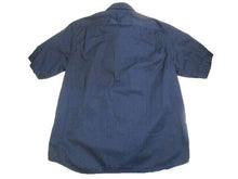 Load image into Gallery viewer, Sean John Shirt Adult Extra Large Navy Button Down Flap Pocket Casual Mens