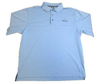 Load image into Gallery viewer, FJ FootJoy Shirt Adult Large Polo Blue Pinewild Golf Pretty Blue Casual Mens