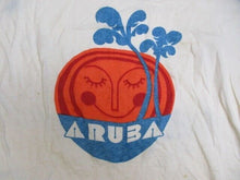 Load image into Gallery viewer, VTG Aruba Shirt Adult Extra Large 70s Ringer Face Beach Single Stitch Mens