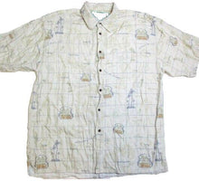 Load image into Gallery viewer, Big Dogs Shirt Adult Large Hawaii Map All Over Print Republic Perro Grande Mens