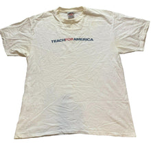 Load image into Gallery viewer, VTG Teach for America Shirt Adult Extra Large Single Stitch 90s Streetwear Mens